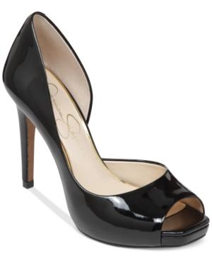 Jessica Simpson Jaselle D'orsay Platform Pumps Women's Shoes