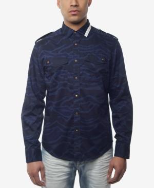 Sean John Men's Camouflage Utility Shirt, Created For Macy's