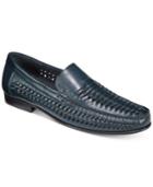 Tasso Elba Men's Enrico Huarache Slip-on Drivers, Created For Macy's Men's Shoes