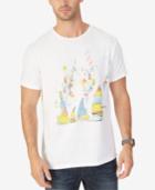 Nautica Men's Watercolor Sailboats Graphic-print T-shirt