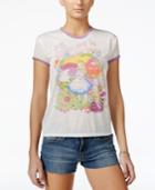 Mighty Fine Juniors' Disney Alice In Wonderland Graphic Ringer T-shirt