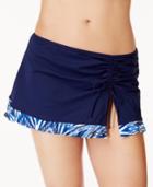 Profile By Gottex Java Cinch-tie Slit Swim Skirt Women's Swimsuit