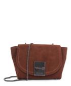 Celine Dion Collection Suede Baroque Clutch Handbag