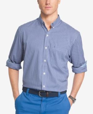 Izod Men's Advantage Performance Stretch Gingham Shirt