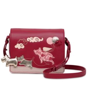 Radley London If Pigs Could Fly Leather Crossbody