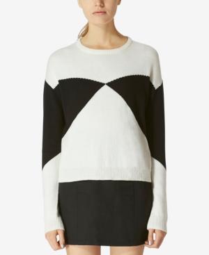 Avec Les Filles Colorblocked Sweater