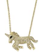 Effy Diamond Unicorn 18 Pendant Necklace (1/2 Ct. T.w.) In 14k Gold