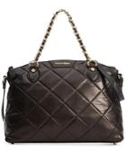 Calvin Klein Sutton Lamb Satchel