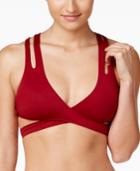 Becca Color Code Strappy Wrap Bikini Top Women's Swimsuit