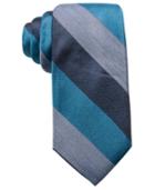 Ryan Seacrest Distinction Men's Trainor Bar Stripe Slim Silk Tie, Created For Macy's