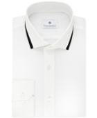 Ryan Seacrest Distinction Men's Evening Collection Slim-fit Non-iron Collar Trim Dress Shirt, Only At Macy's