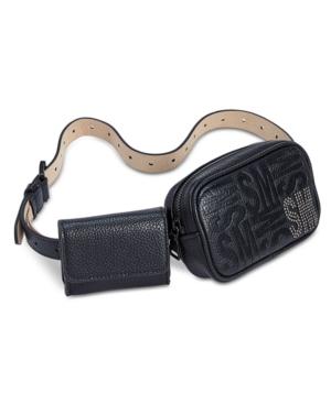 Steve Madden Logo Double-pouch Fanny Pack