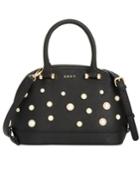 Dkny Round Pearl Small Satchel, Created For Macy's
