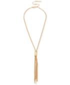 Kenneth Cole New York Gold-tone Tassel Lariat Necklace