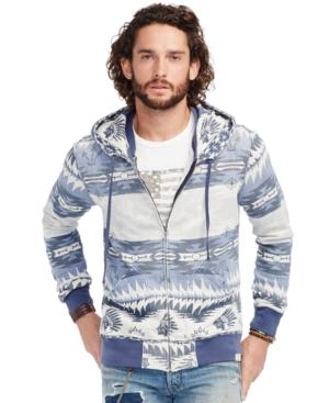 Denim & Supply Ralph Lauren Men's Southwestern Terry Hoodie