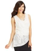 Thalia Sodi Asymmetrical Burnout Necklace Top, Only At Macy's