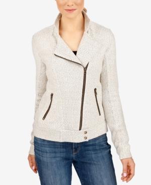 Lucky Brand Textured Moto Jacket