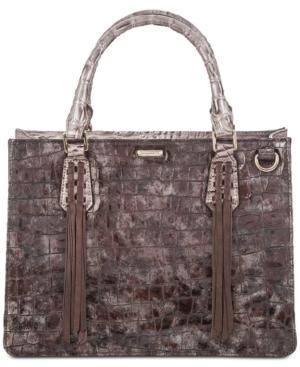 Brahmin Camille Brown Charente Small Satchel