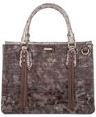 Brahmin Camille Brown Charente Small Satchel