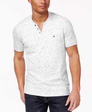Inc International Concepts Speckled Henley Shirt, Only At Macy's