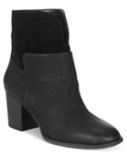 Nine West Dale Block-heel Booties Women's Shoes