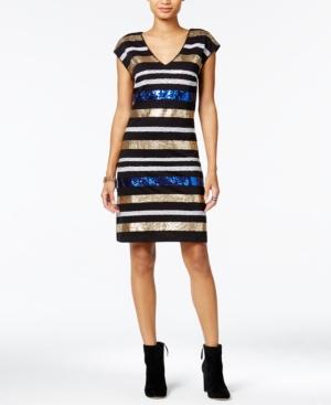 Tommy Hilfiger Fay Sequined Dress, Only At Macy's