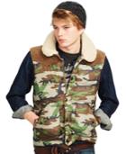 Denim & Supply Ralph Lauren Camouflage Down Vest