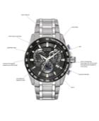 Citizen Men's Chronograph Eco-drive Titanium Bracelet Watch 43mm At4010-50e