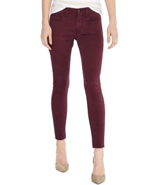 Levi's 710 Super Skinny Jeans, Brushed Merlot Wash