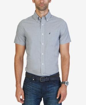 Nautica Men's Non-iron Checkered Shirt