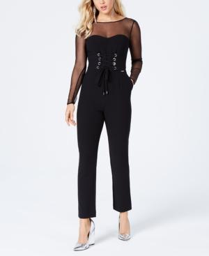 Guess Claire Illusion Corset-waist Jumpsuit