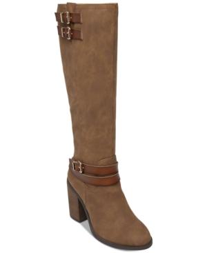 Madden Girl Edrea Wide Calf Block-heel Boots
