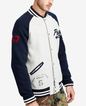 Polo Ralph Lauren Men's Striped Fleece Jacket