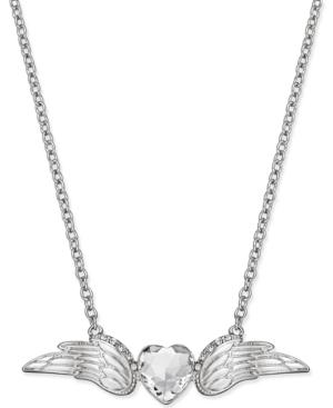 Thalia Sodi Silver-tone Wing Pendant Necklace, Only At Macy's