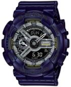 G-shock Women's Analog-digital S-series Blue Resin Strap Watch 46x49mm Gmas110mc-2a