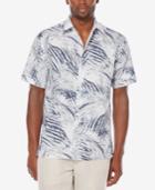 Cubavera Men's Palm-print Shirt