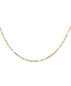 18 Baguette Chain Necklace In 14k Gold