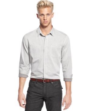 American Rag Shirt, Chambray Long Sleeve Shirt