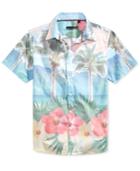 Ocean Current Men's Enigma Tropical-print Short-sleeve Shirt