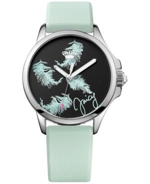 Juicy Couture Women's Jetsetter Blue Silicone Strap Watch 38mm 1901340