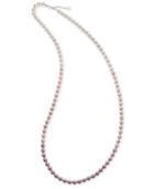 Charter Club Silver-tone Ombre Imitation Pearl Statement Necklace, 42 + 2 Extender, Created For Macy's