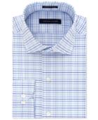 Tommy Hilfiger Men's Classic/regular Fit Non-iron Performance Stretch Check Dress Shirt