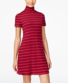 One Hart Striped Turtleneck Dress, Only At Macy's