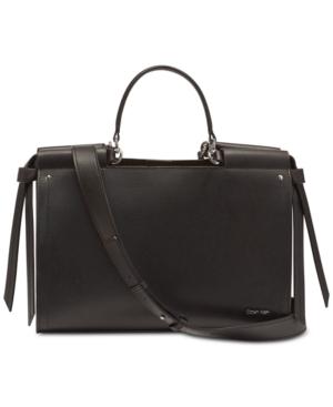 Calvin Klein Callie Leather Tote
