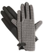 Isotoner Signature Stretch Basket Weave Tech Touch Gloves