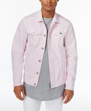 Jaywalker Men's Pink Trucker Jacket, Only At Macy's