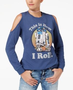 Star Wars Juniors' R2-d2 Cold-shoulder Sweatshirt