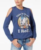 Star Wars Juniors' R2-d2 Cold-shoulder Sweatshirt