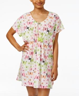 Hue Butterfly Bouquet Short Caftan