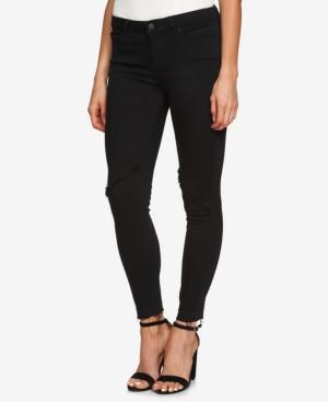 1.state Frayed Skinny Jeans